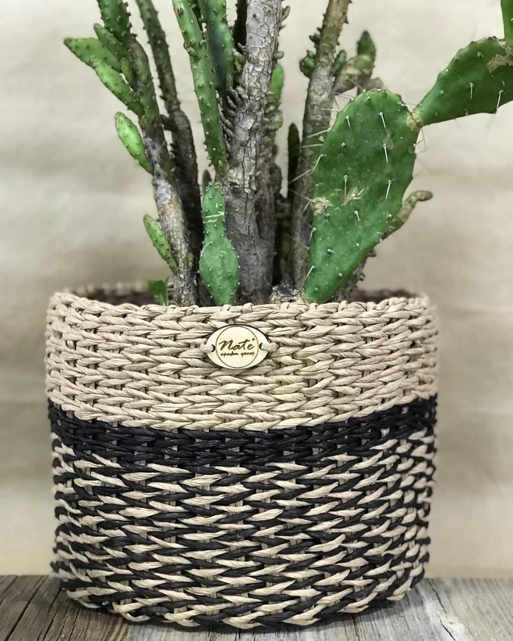 Wicker round baskets "RONDO"